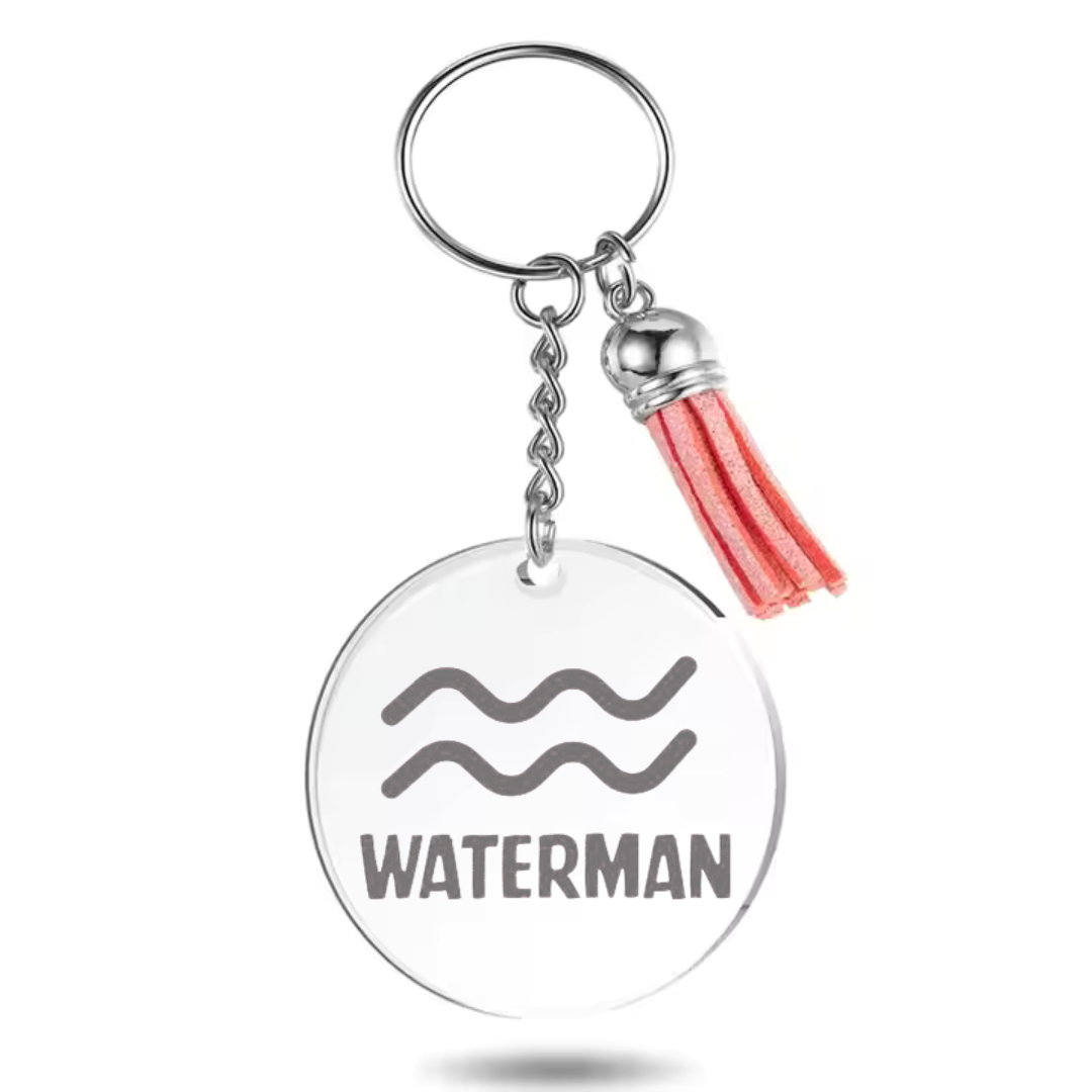 Sleutelhanger met sterrenbeeld Waterman